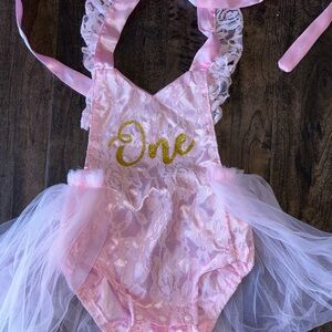 First Birthday Outfit For Girl